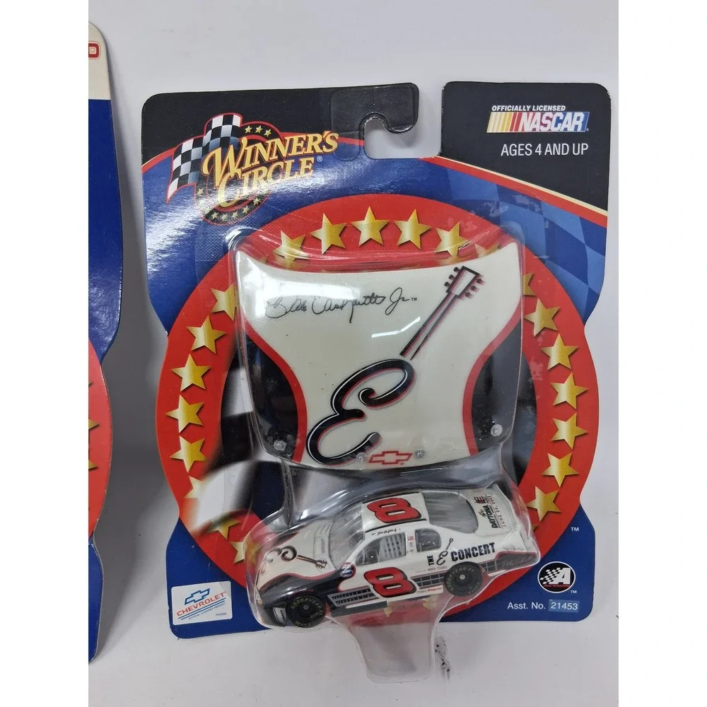 NASCAR Winners Circle Dale Earnhardt Jr Sr 1/64 Diecast 5Car Lot  Hood Series. N